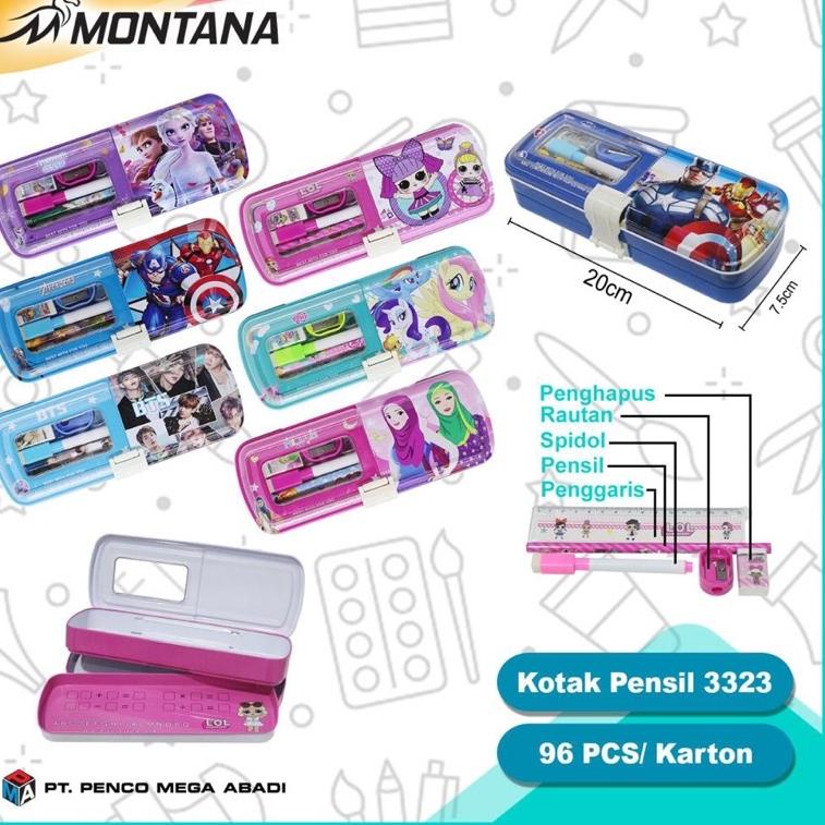 

<NeK ✪> kotak pensil B3323 tingkat /Terviral
