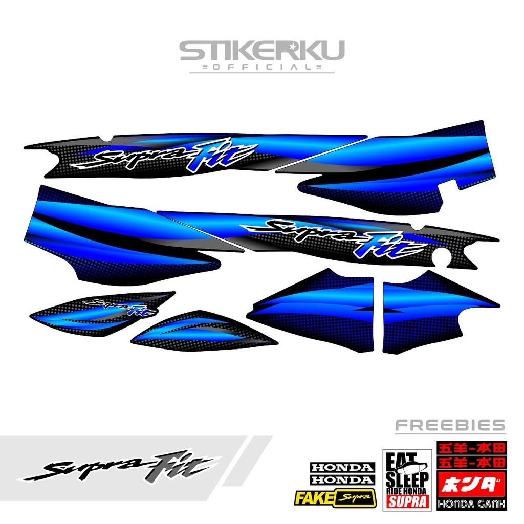 STRIPING SUPRA FIT LAMA 3/ STIKER SUPRA FIT OLD / STICKER SUPRA FIT OLD / SETIKER SUPRA FIT LAMA / S