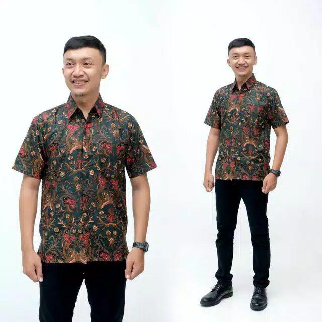 Maura Couple Sania Ruffle Batik Couple Ori Ndoro Jowi Garansi Termurah Shopee Batik Modern Ori Dwi