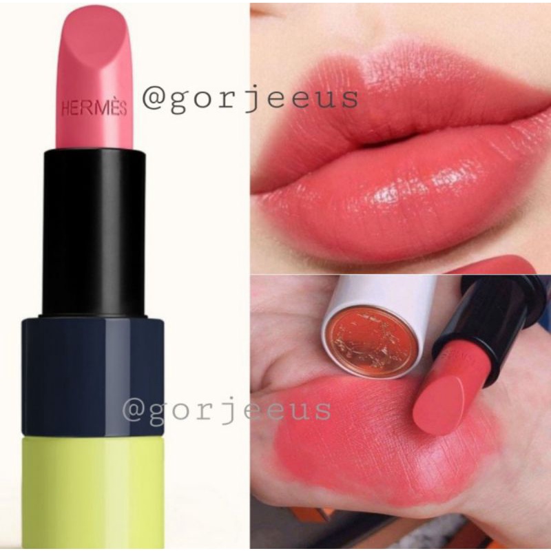 Rouge Hermes Satin Lipstick - 32 Rose Pomette LIMITED EDITION / HERMES LIPSTIK