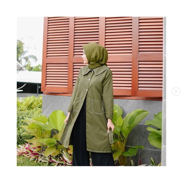 Jaket Ella Loong Blazer - Blazer Gamis Trendy