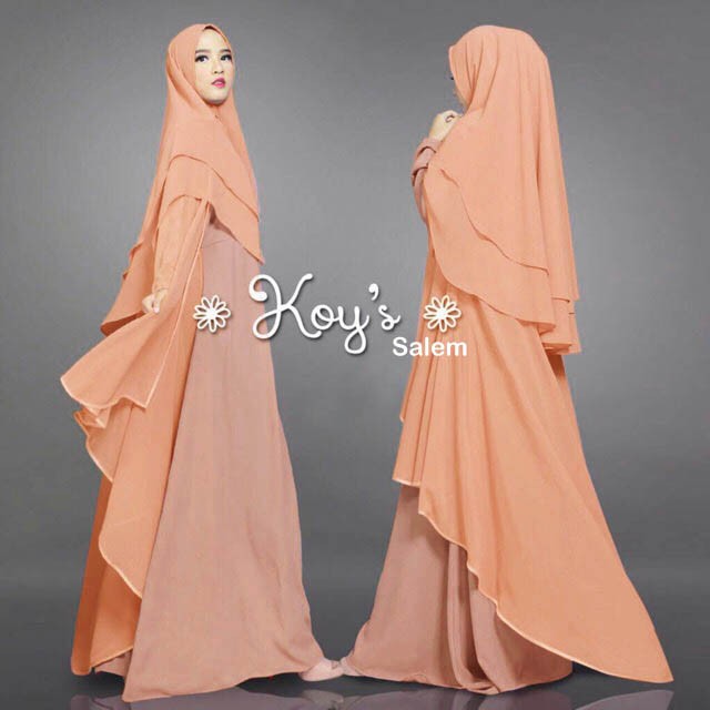 AB Agen Baju Official Shop - syari koy gamis muslim wanita