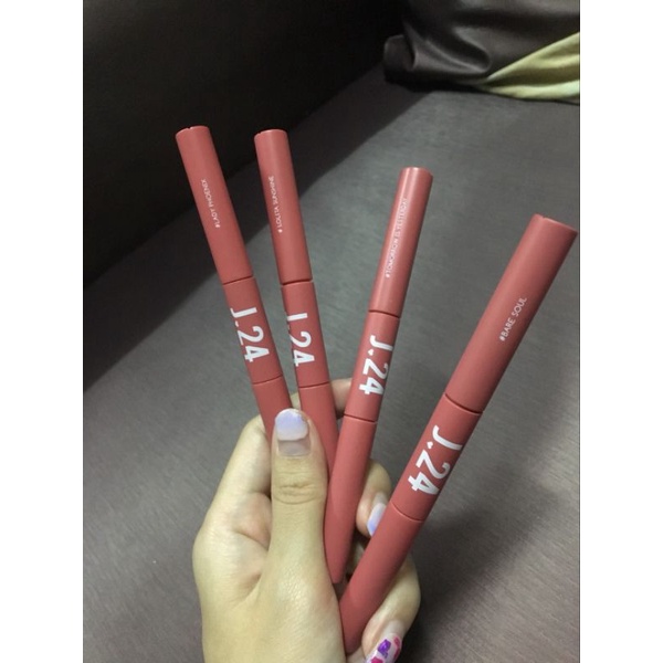 Lip J24 Ink Lipstick &amp; Tint 2in1 2.5g + 2.5ml Original without dus