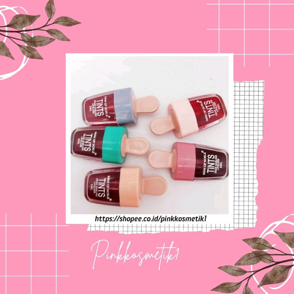 Liptint Iman of Noble Ice Cream Papan/  Iman Of Noble Lip Tint Fresh Sweet Jelly Ice Cream ETUDE HOU