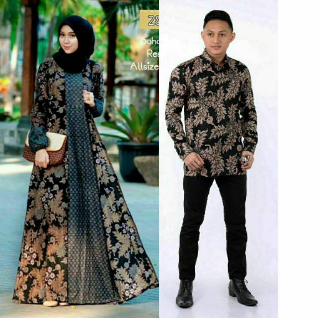 COUPLE GAMIS CARDY BATIK