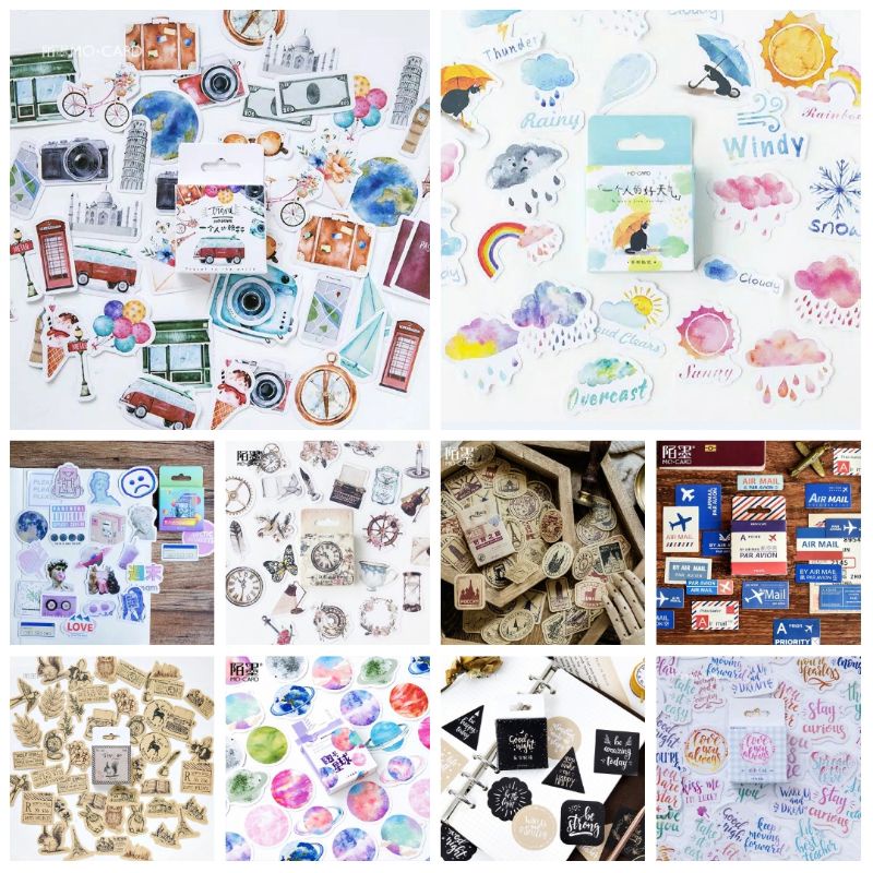 

Veritza Deco Sticker Pack Aesthetic Vintage Edition#Scrapbook#Diary#Planner