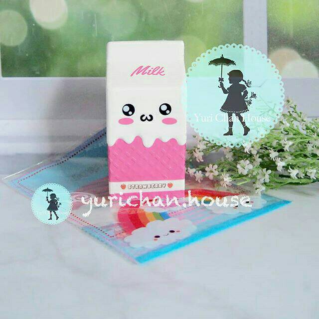 SQUISHY EMIKO MILK STRAWBERRY by SQUISHY INC