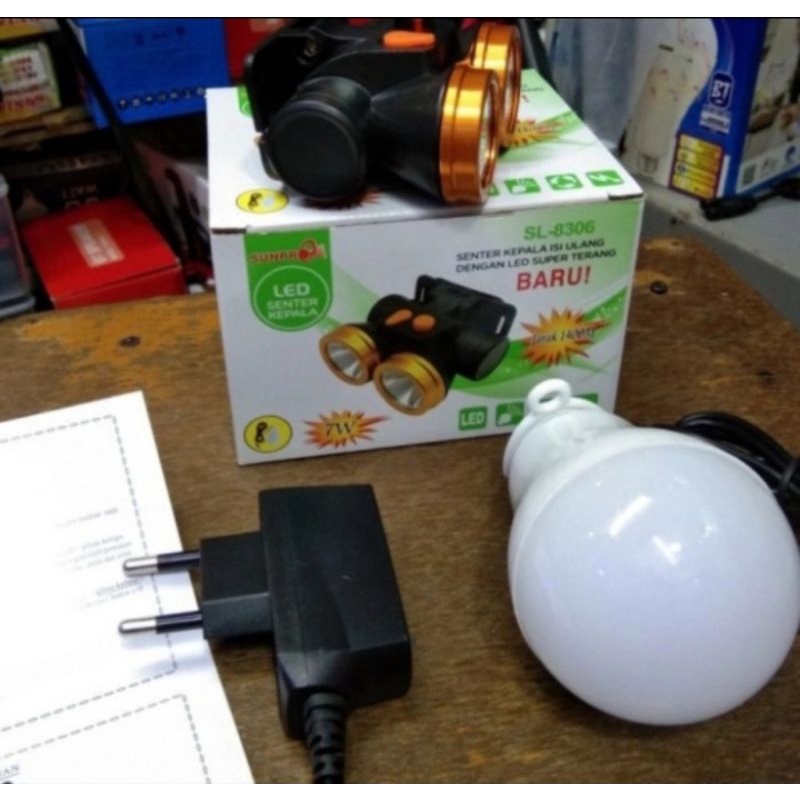 Senter Kepala Sunpro 7 Watt SL 8306