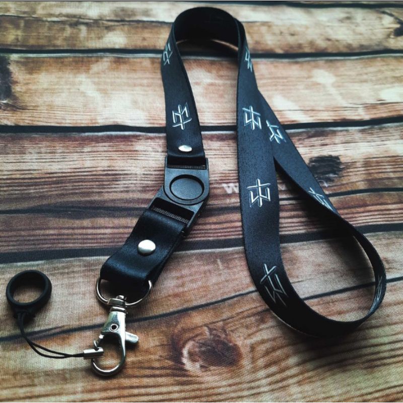 

Lanyard Logo Maternal Dan Oring Karet 13 Mm Real Picture Tali Gantungan Id Card Name Tag gantungan hp gantungan kunci