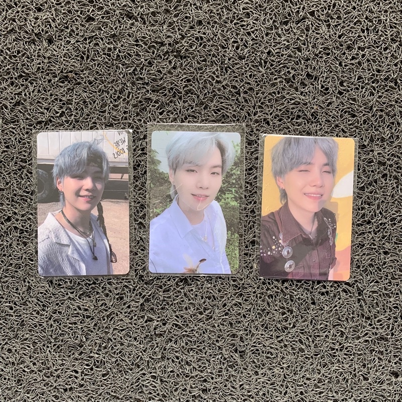 BTS PHOTOCARD LUCKY DRAW BUTTER YOONGI / SUGA LD M2U SOUNDWAVE SW POWER STATION PWS