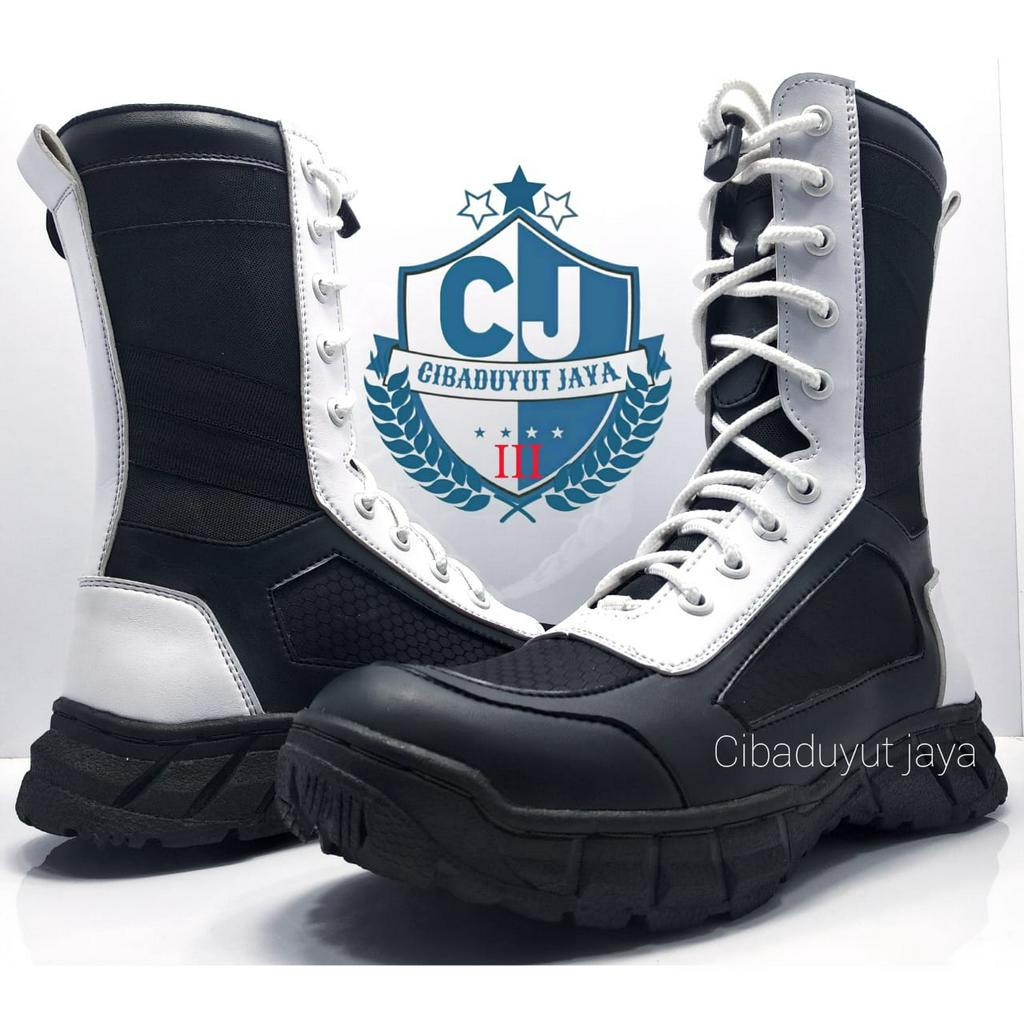 SEPATU PDL PKD PROVOS POLRI POLISI SATPAM SECURITY CORDURA JARING TAWON WATERPROOF