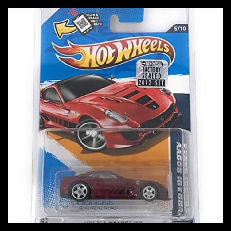 Hotwheels Ferrari Factory Sealed 599Xx Merah Terjamin