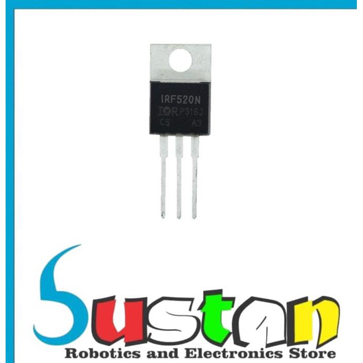 Irf520N Irf 520N 100V 10A Channel Power Mosfet To 220 Irf520N Mosfet Bust4N7 Buru Order