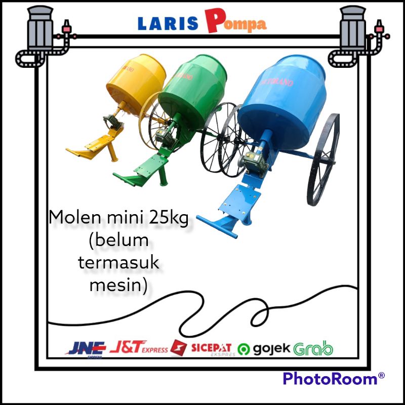 molen mini 25kg (belum termasuk mesin)