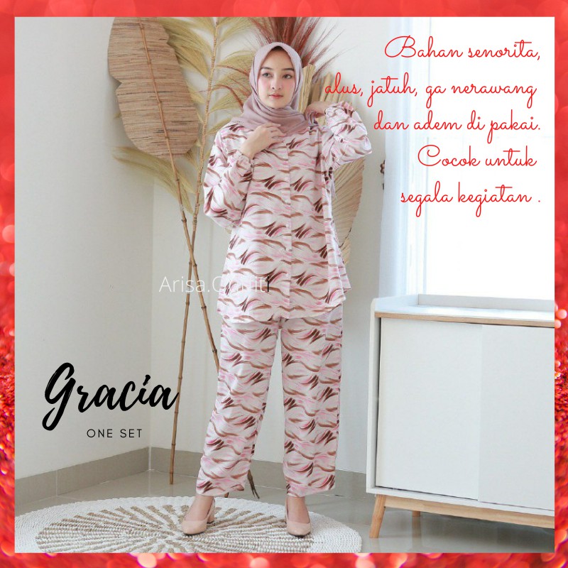 GRACE ONE SET ATAS BAWAH SETELAN WANITA REMAJA KEKINIAN