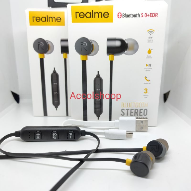 Bluetooth / Headset Bluetooth Realme Buds / Wireless Handsfree Realme