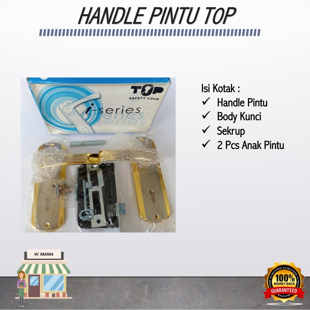 Gagang pintu kecil Handle pintu kecil merk top