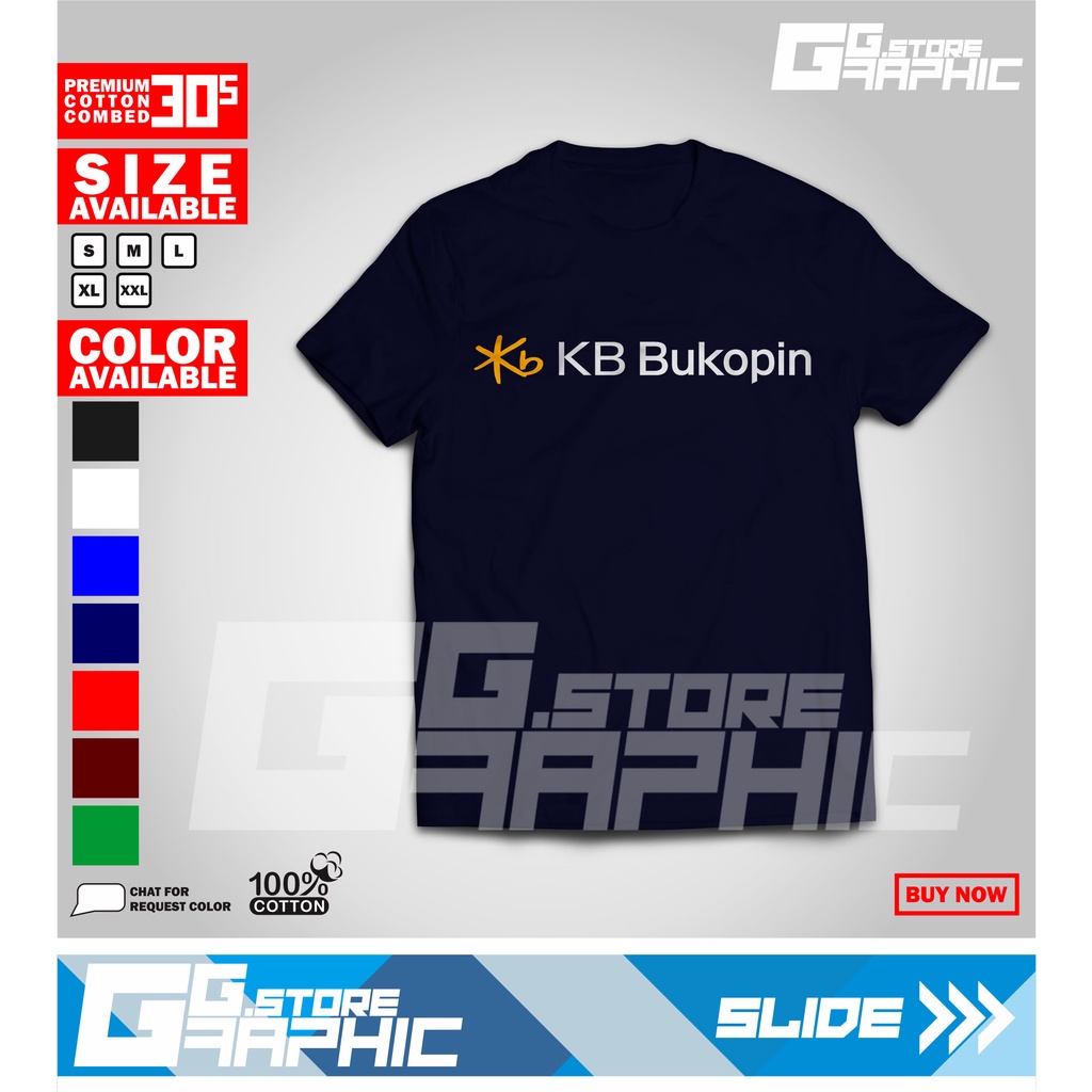 Baju Kaos KB BUKOPIN