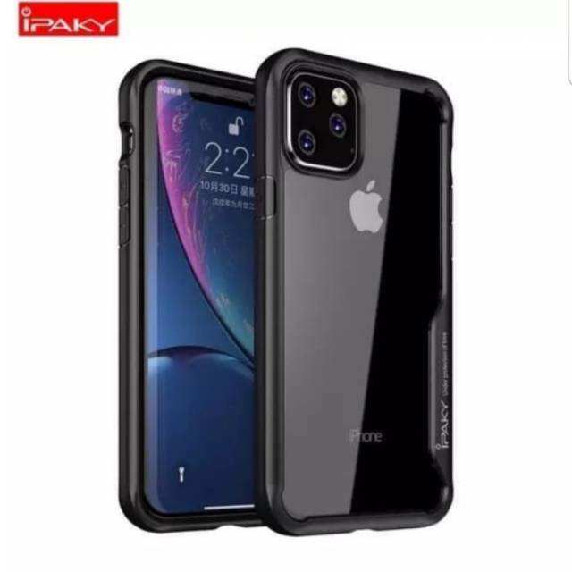 ipaky shield Iphone 11 Iphone 11 PRO Iphone 11 PRO MAX bumper Case casing cover transparan