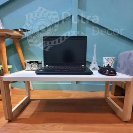 meja belajar minimalis lipat - meja lesehan kayu jati/ meja lipat anak Terlaris