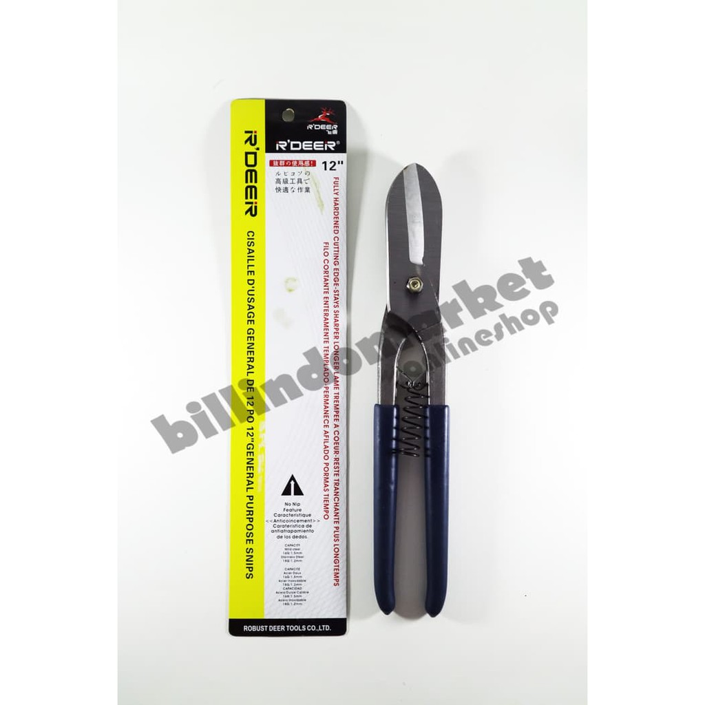 

Gunting Seng Plat RDEER 12" Singapore