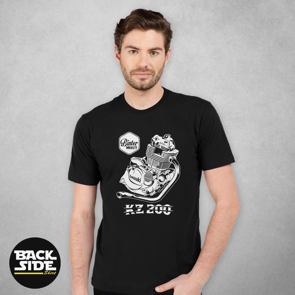 Kaos Distro Dewasa BINTER MERZY KZ 200 Baju Pria Wanita Cotton Combed 30s Sablon Polyflex