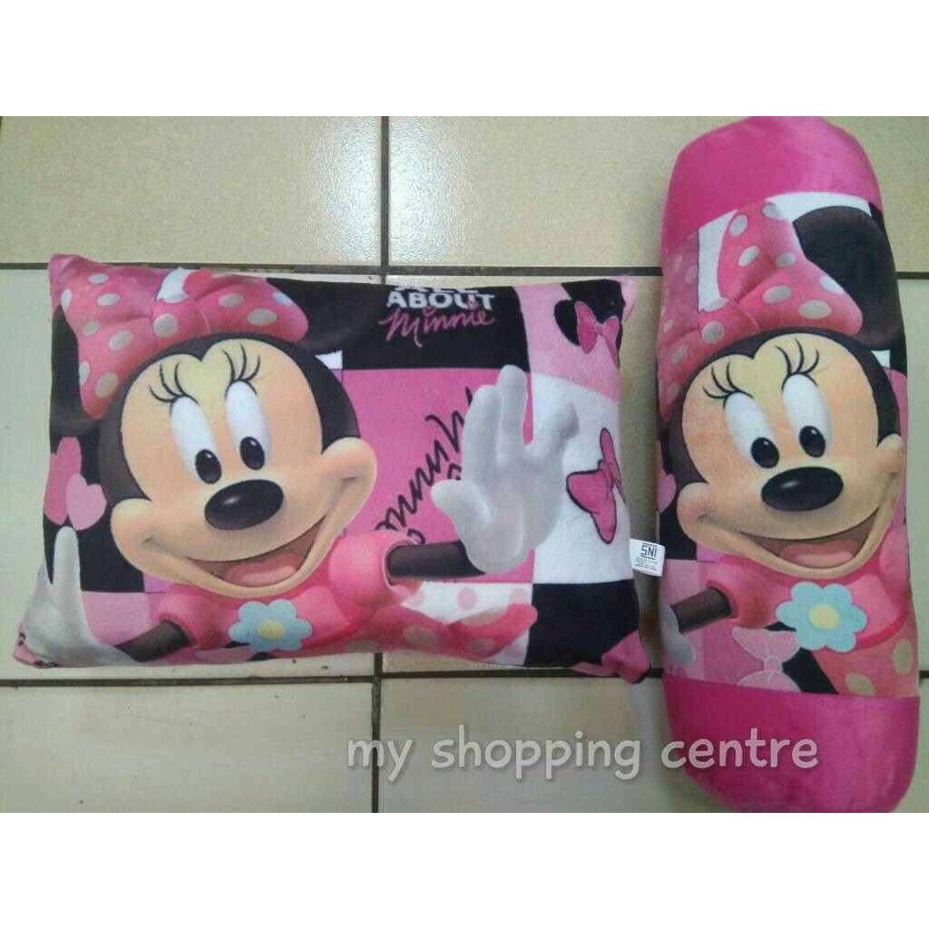 Jual Paket Bantal Guling Minnie Set Dapat Bantal Dan Guling Shopee Indonesia