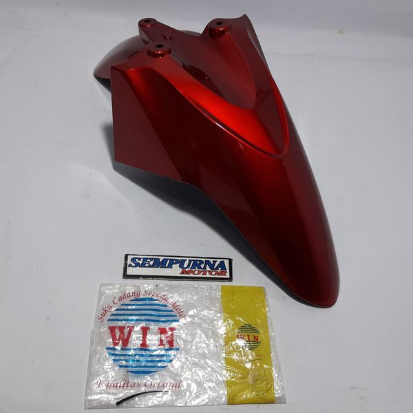 Spakbor Depan Honda Vario CBS Techno Karbu Warna Merah