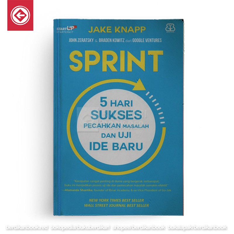 Berdikari - Sprint 5 Hari Sukses Pecahkan Masalah dan Uji Ide Baru - Mizan