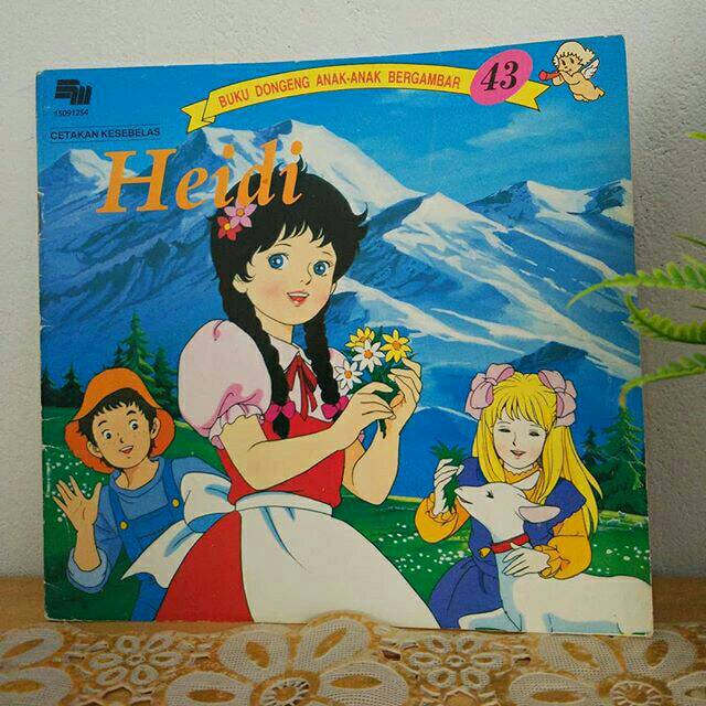 Buku dongeng anak bergambar shogo hirata- Heidi