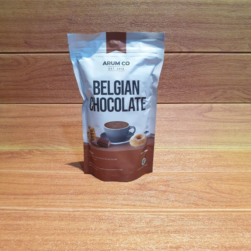 Arum Co Belgian Chocolate 500gr / Minuman Bubuk Coklat Belgian / Choco Belgian Powder