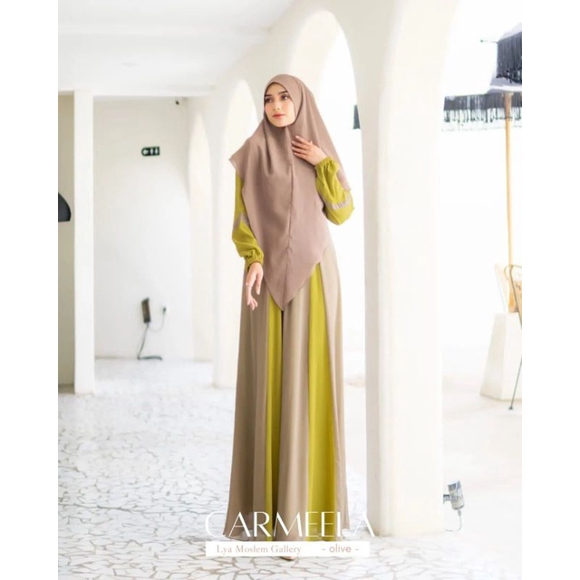 GAMIS SYARI SUPER JUMBO RANIA UP TO LD 140-5