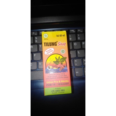 Tilung Sirup Rasa Jeruk 60ml - Obat Cacing Penurun Demam Tipes Tifus
