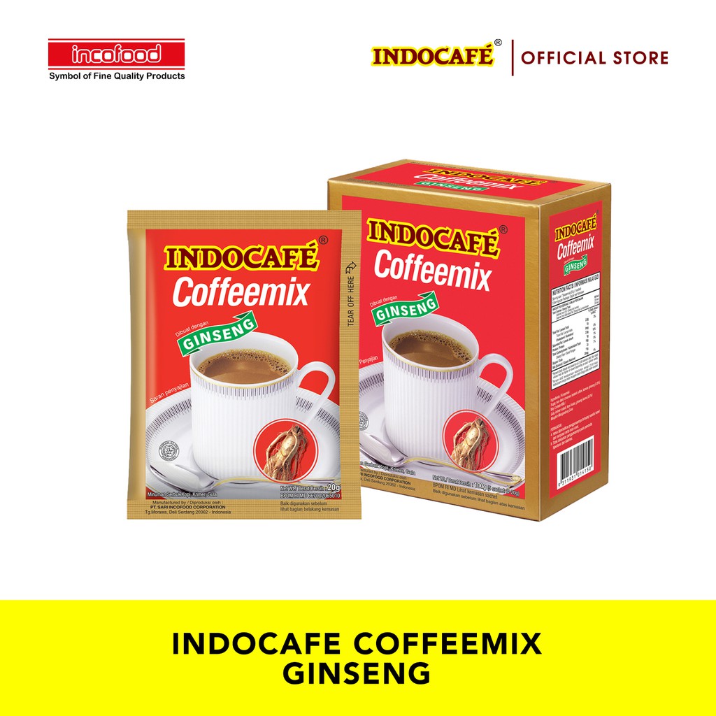 Indocafe Coffeemix Ginseng (5 sachet)
