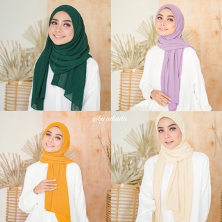 Pashmina Plisket Shawl Cotton Pasmina Hijab crinkle