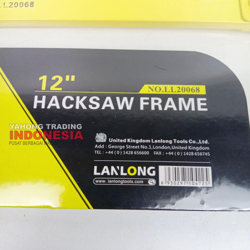 Gergaji Besi 12&quot; inch Gagang Potong Hacksaw Frame