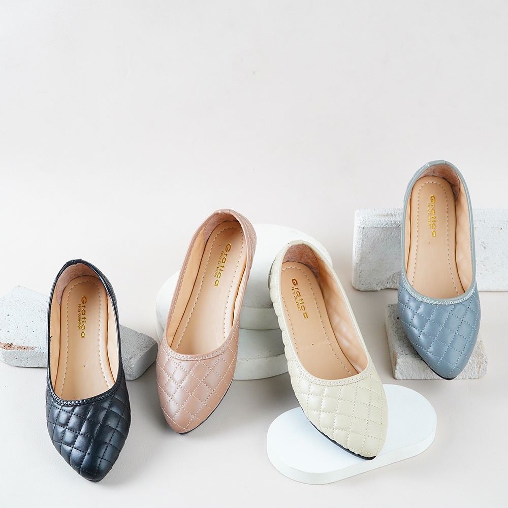 Sepatu Wanita Terbaru/Sepatu Kekinian/Flat Shoes&amp;Balerina/Slip On/Gratica Original/New KALULA