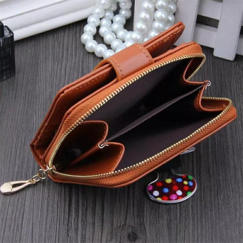 Dompet Mini Lipat Kecil ARROW PLAIN COLOUR / Dompet Mini Ada Skat Kartu Ada Pocket Coin Di Dalam