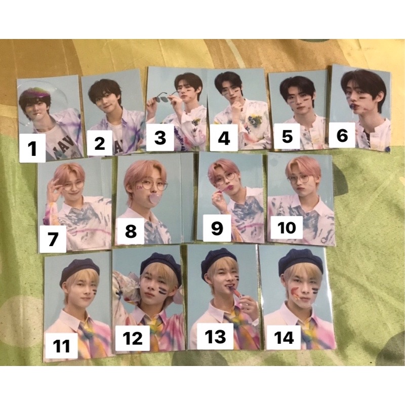 [Ready] PHOTOCARD ANNIVERSARY HYBE INSIGHT ENHYPEN Jungwon Sunghoon Sunoo Niki Vol 1 2