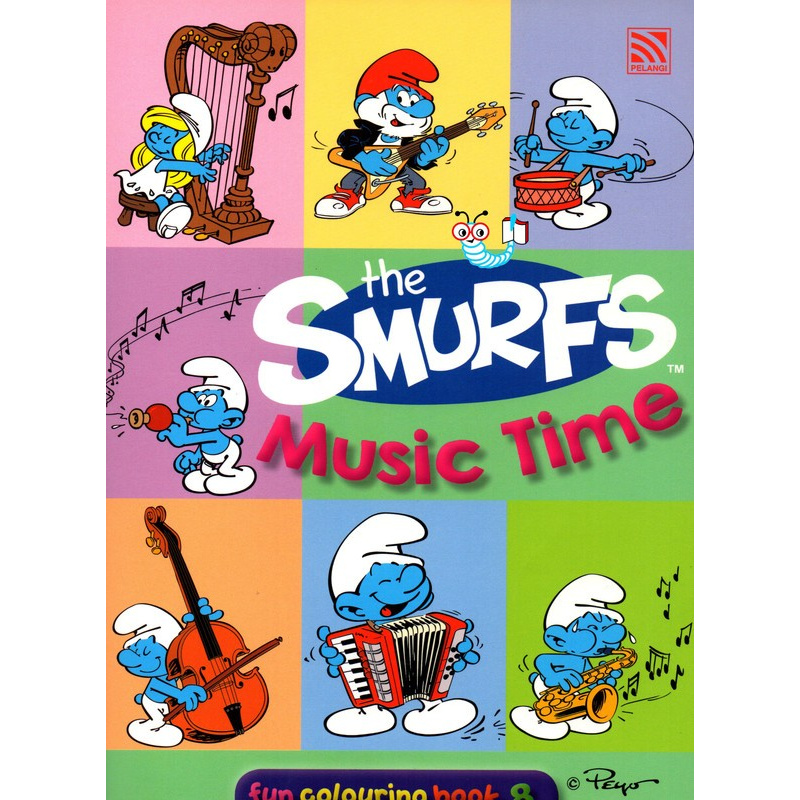 The Smurfs fun Colouring Book 8