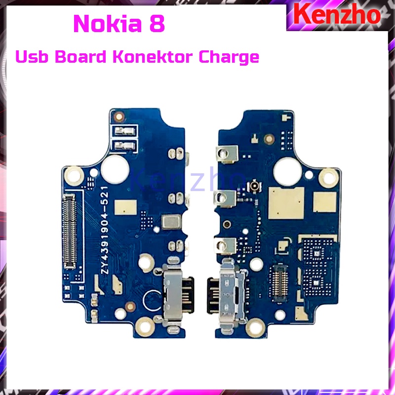 Nokia 8 Usb Board Konektor Charge