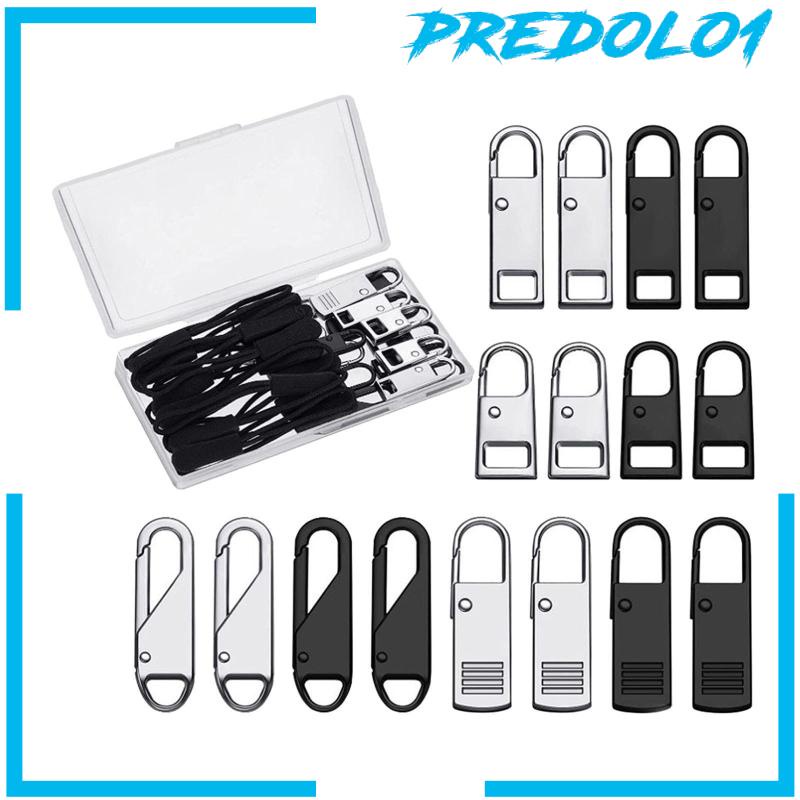 [PREDOLO1] 32Pcs Zipper Pull Detachable Premium Zipper Puller for Coat Backpacks Purse