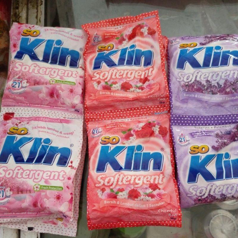 So Klin Softergent 50 Gram