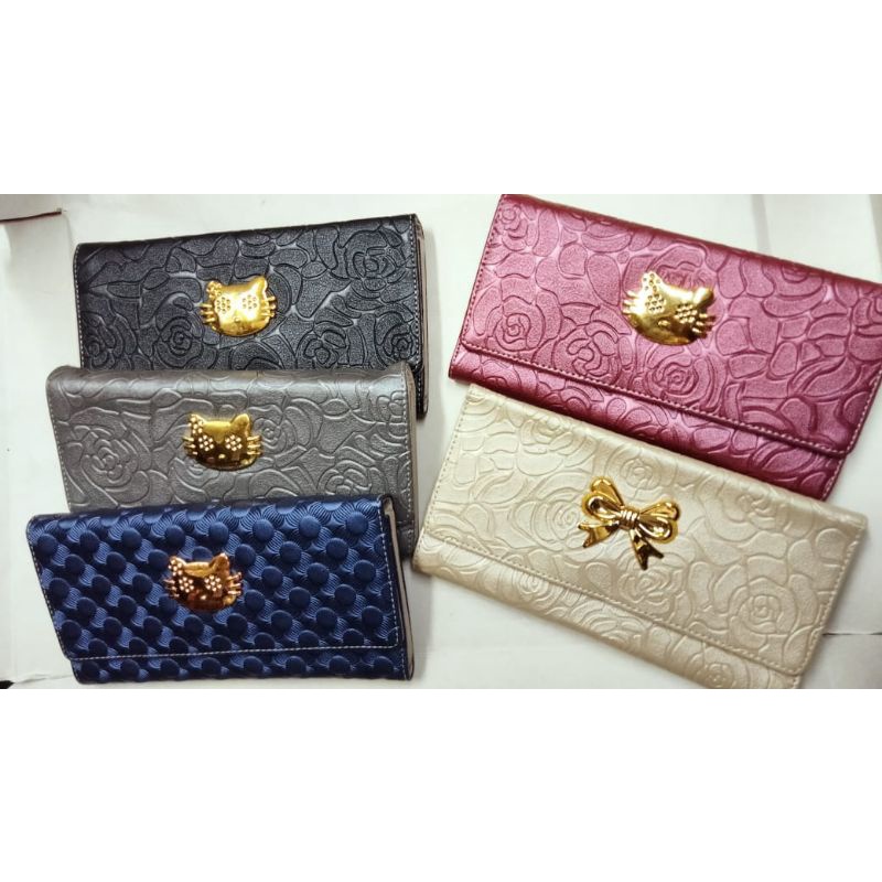 Dompet wanita panjang lipat 3 ( 021 )