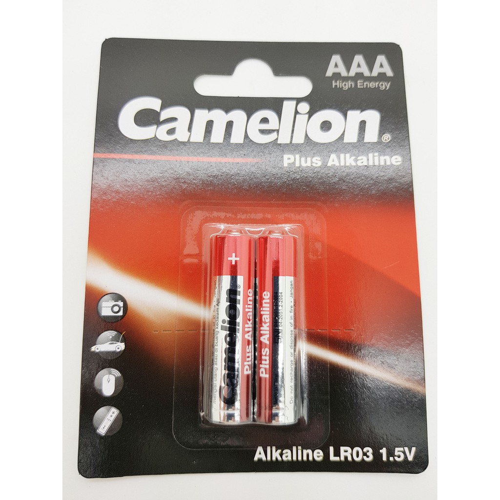 Baterai Alkaline Camelion A3 AAA isi 2 pcs 1.5V Battery Batre Batere