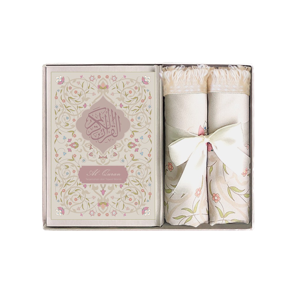 Sajadah Travel dan Al-Quran Serimpu Prayer set Series