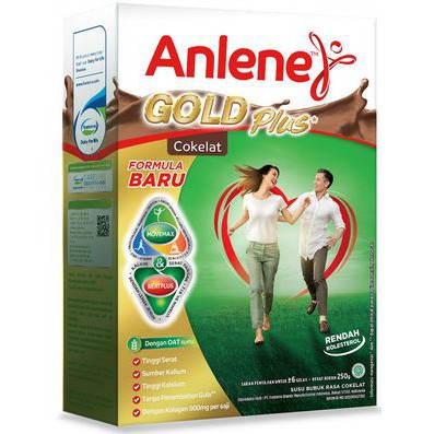 

ANLENE GOLD PLUS ORIGINAL/COKELAT 250G