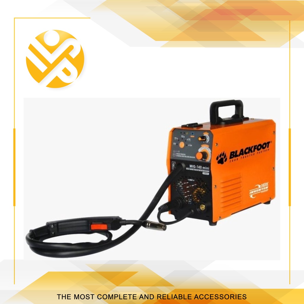 BLACKFOOT Mesin Las MINI MIG 140A SNY Travo Las