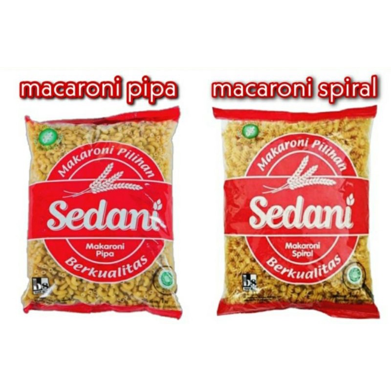 ✔MURAH Makaroni Sedani Pipa &amp; Spiral 1kg / Makroni Sedani / Makaroni