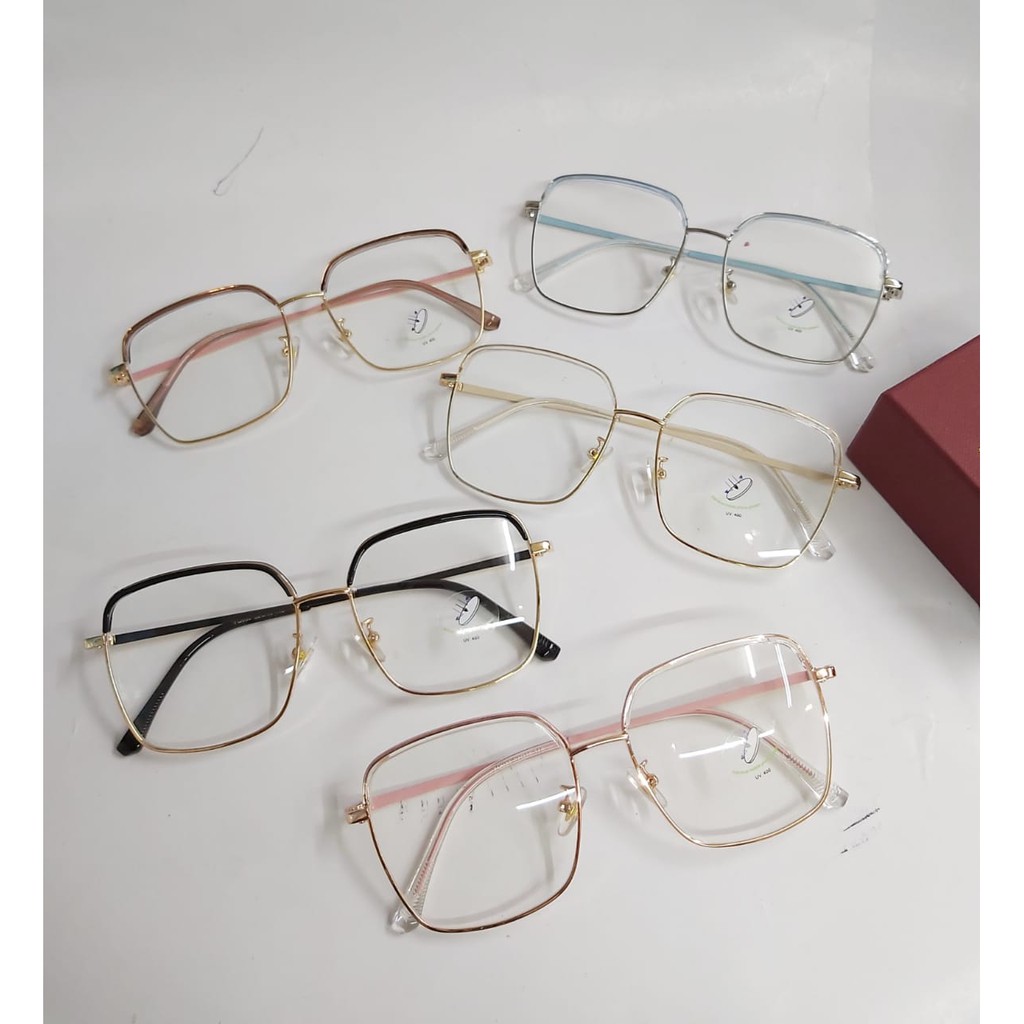 FR175 Kacamata Photocromic Anti Radiasi Minus